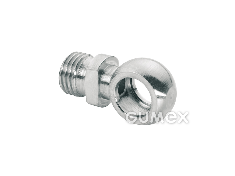 Öse mit Außengewinde M14x1,5, Loch 12mm, 